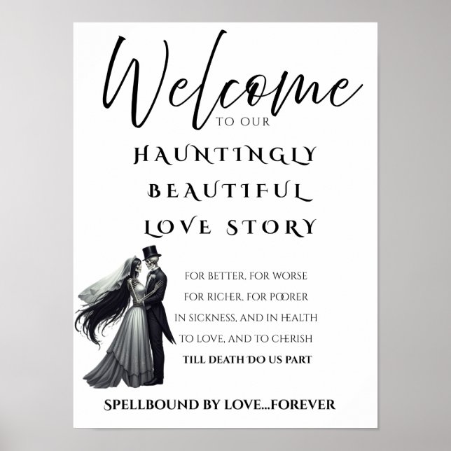 Halloween Love Story Poster (Vorne)
