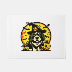 Halloween Lowchen Hund Fußmatte