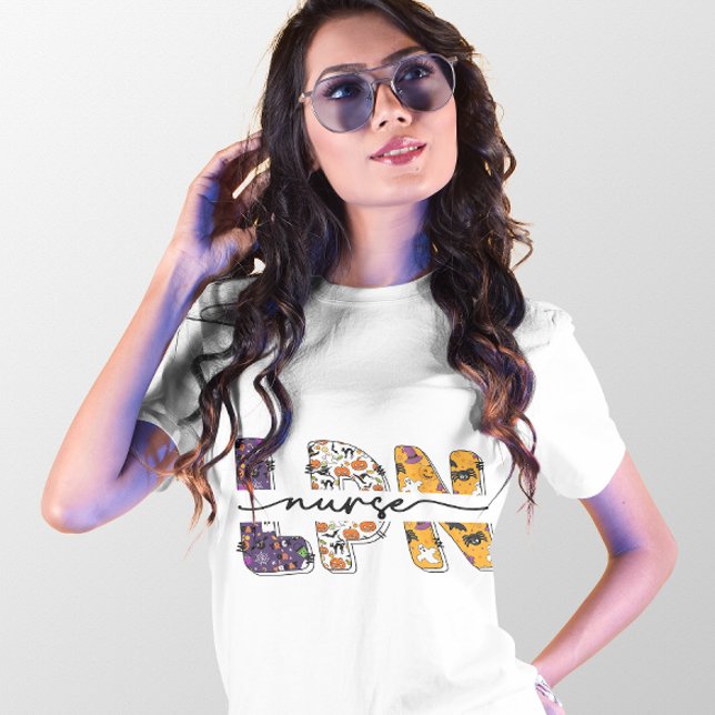 HALLOWEEN LPN-LIZENZ PRAKTISCHE KRANKHEIT T-Shirt (Von Creator hochgeladen)