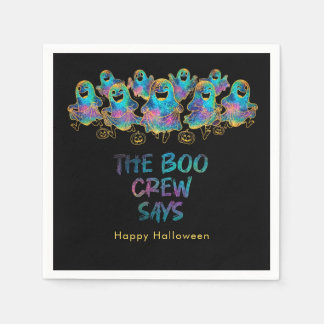 Halloween Lustiger Geist Faus Glitter Serviette