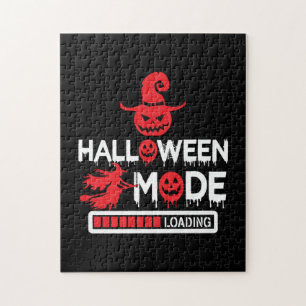 Halloween Lustiger Halloween-Modus Wird Geladen Ge Puzzle