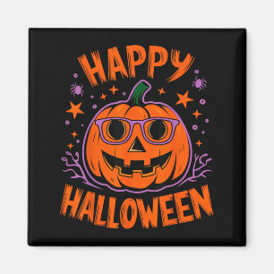 Halloween Lustiger Kürbis Frohe Halloween Magnet