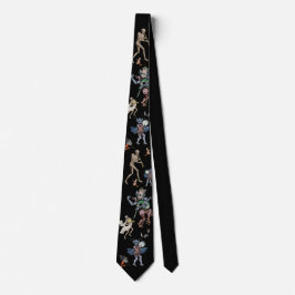 Halloween Macabre Neck Tie Krawatte