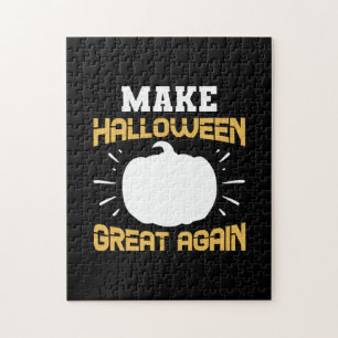 Halloween-Machen Sie Halloween wieder großartig Ge Puzzle