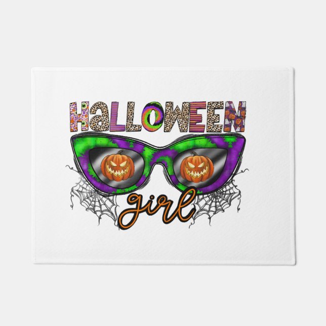 Halloween-Mädchen Fußmatte (Vorderseite)