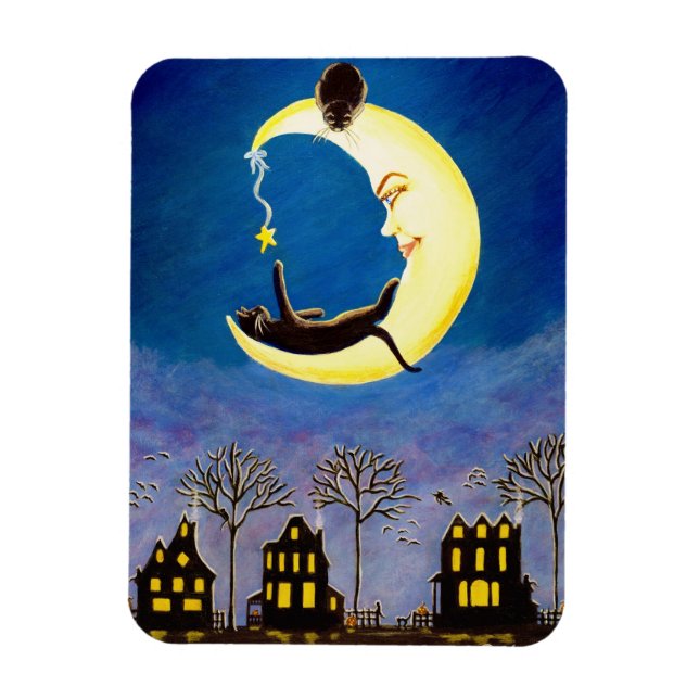 Halloween-Magnet "Salem's Star" Magnet (Vertikal)