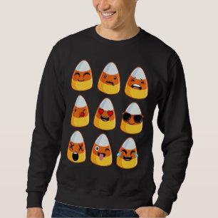 Halloween Mais Männer Frauen Kinder Sweatshirt