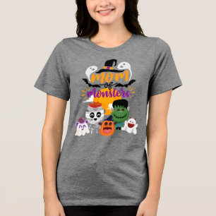 Halloween-Mama des Monsters-T - Shirt