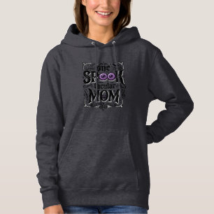 Halloween-Mama Gruseliges Vintage-Stickerei-Shirt- Hoodie
