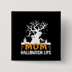 Halloween Mama Halloween Geburtstag Button