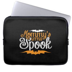 Halloween Mamas kleiner Spuk-Geburtstag Laptopschutzhülle