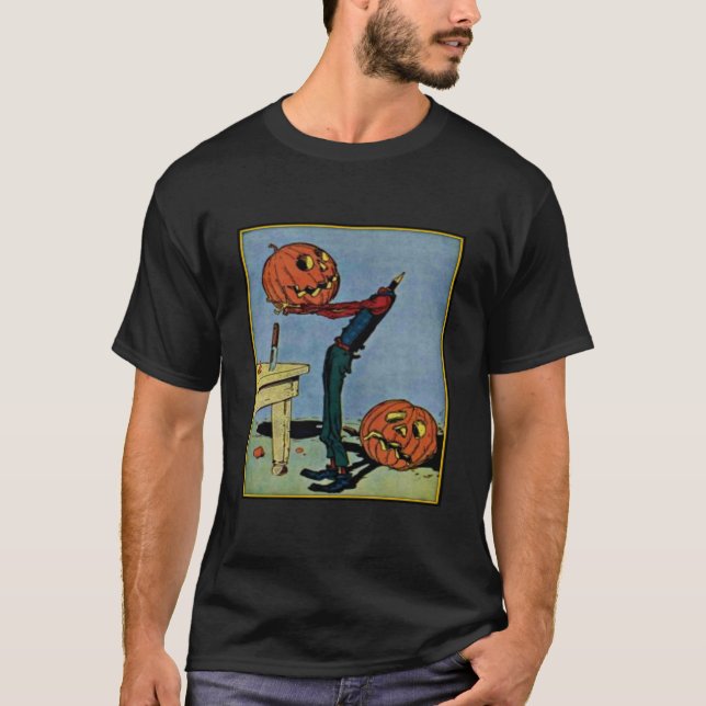Halloween-Man-Herren-T - Shirt (Vorderseite)