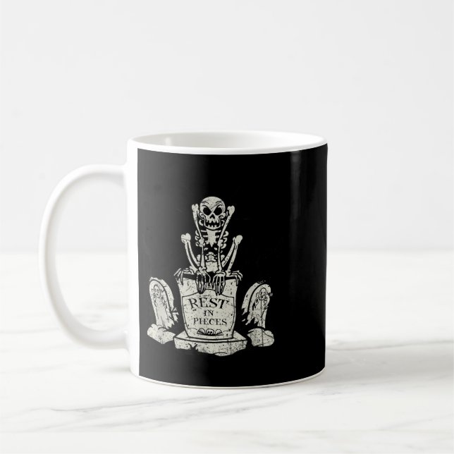 Halloween Männer Frauen Kaffeetasse (Links)