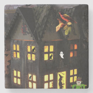 Halloween Marble Stone Untersetzer