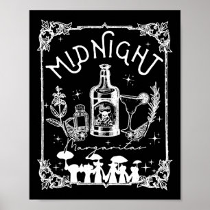 Halloween, Margaritas Prachtmagisches T-Shirt Poster