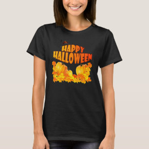 Halloween-Masken-Grafiken T-Shirt