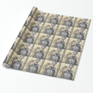 Halloween-Maskenball Geschenkpapier