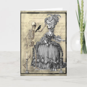 Halloween Masquerade Ball Karte