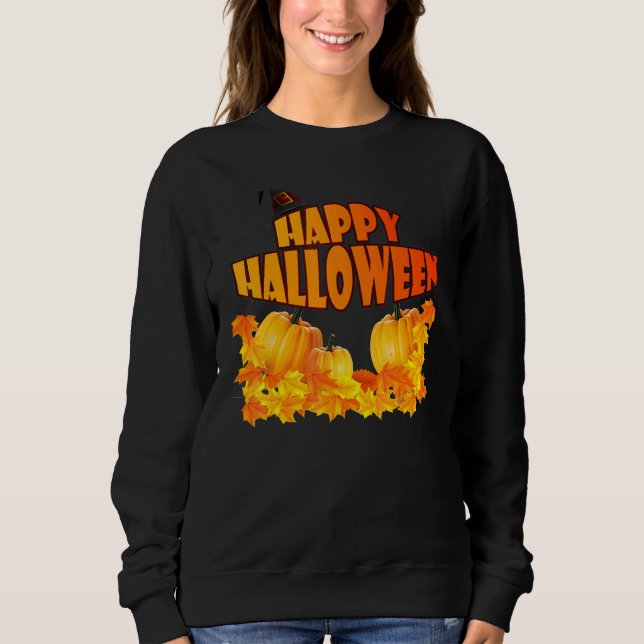 Halloween Masquerade Graphics Sweatshirt (Vorderseite)