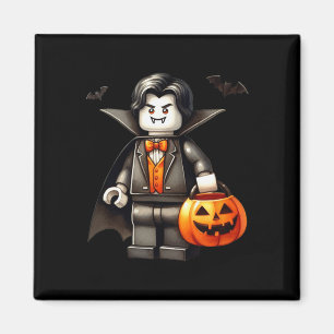 Halloween Master Builder Vampire Kids Gebäude Blo Magnet