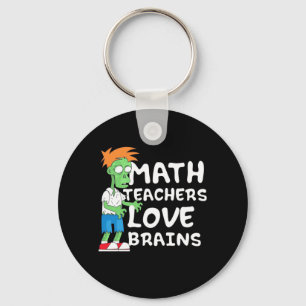 Halloween-Mathe-Liebe Schlüsselanhänger
