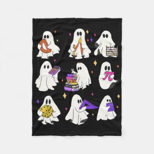 Halloween Mathelehrer Fleecedecke