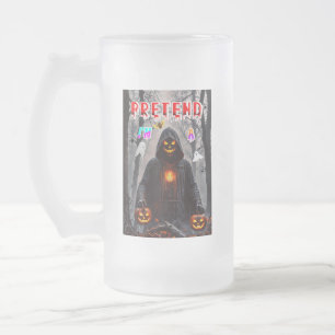 Halloween Mattglas Bierglas