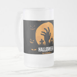 Halloween Mattiert Glass Biere Tasse