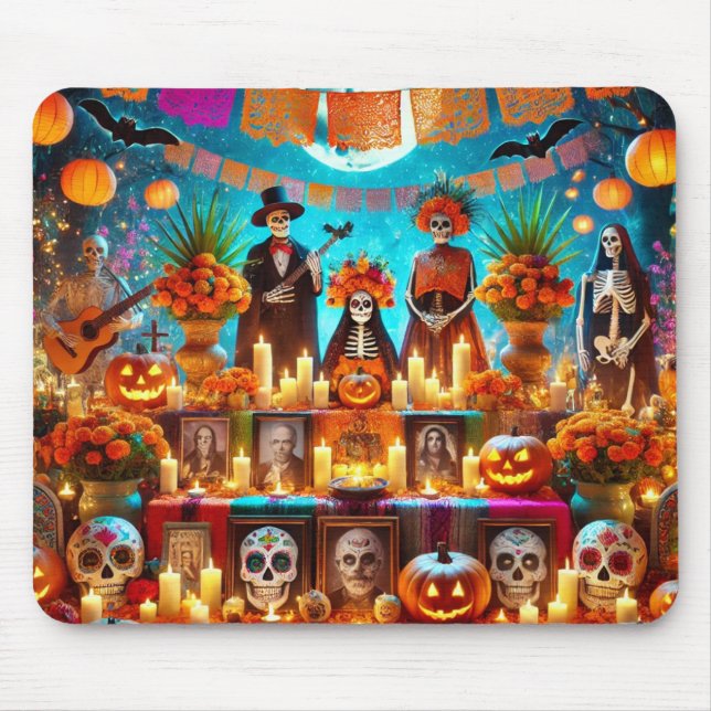 Halloween-Mauspads Mousepad (Vorne)