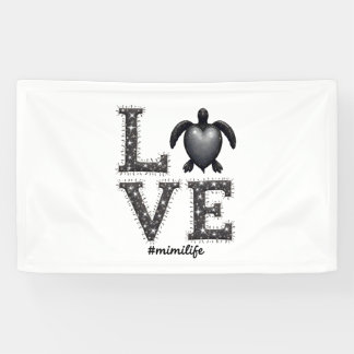 Halloween Meeresschildkröte Geister-Schildkröten T Banner
