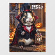 Halloween Meerschweinchen, Katzenkostüm-Trick oder