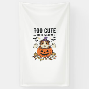 Halloween Meerschweinchen zu süß, um gruselig zu s Banner