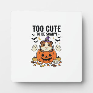 Halloween Meerschweinchen zu süß um gruselig zu se Fotoplatte