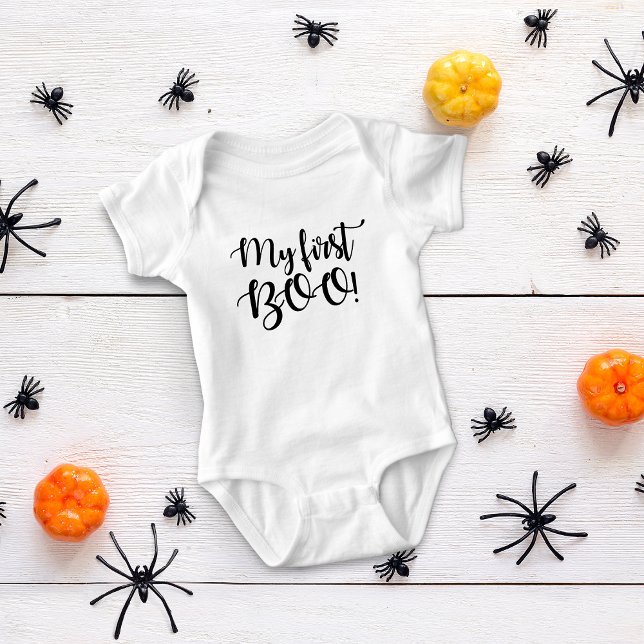 Halloween Mein erster Boo! Baby Strampler (Halloween My First Boo! Baby Bodysuit)