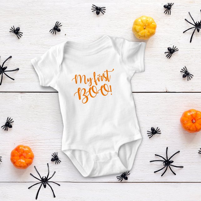 Halloween Mein erster Boo! Baby Strampler (Halloween My First Boo! Baby Bodysuit)