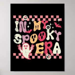 Halloween Meine Spooky Era Retro Kostüm Groovy Wom Poster