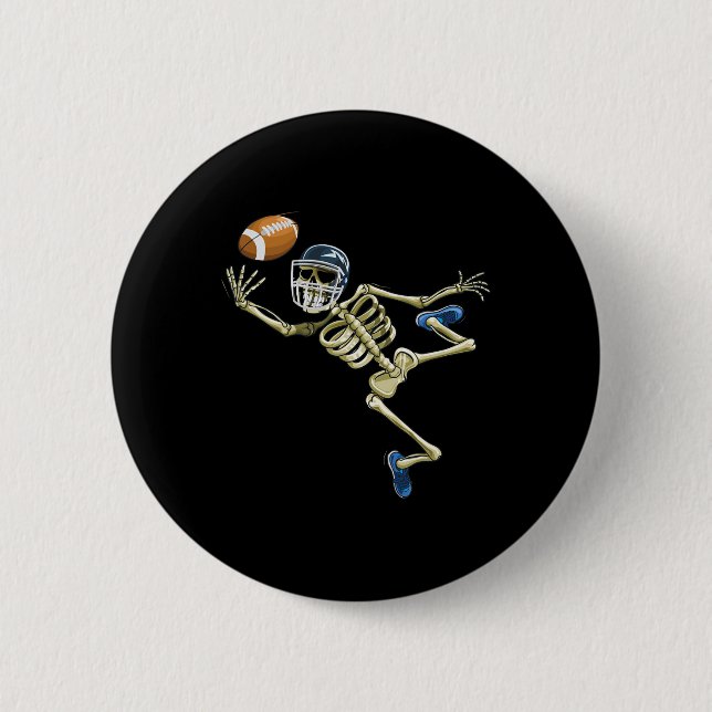 Halloween Men Boys Foot Button (Vorderseite)