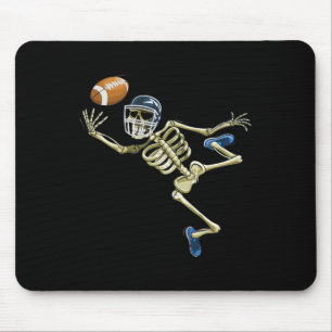 Halloween Men Boys Footll Skelett Mousepad
