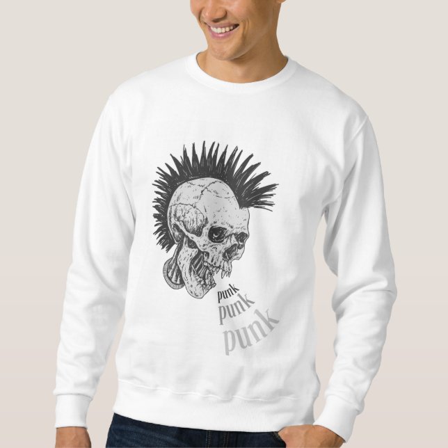Halloween Men-Sweatshirt Sweatshirt (Vorderseite)