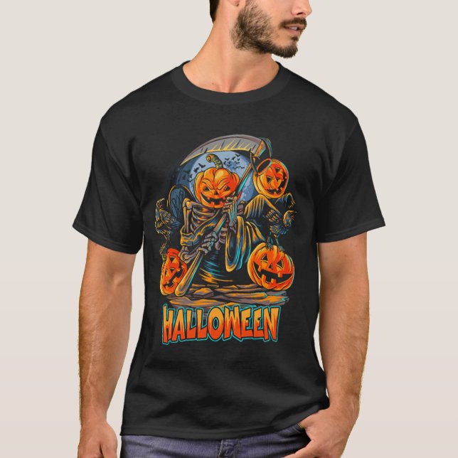 Halloween Merch T-Shirt (Vorderseite)