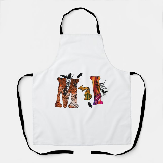 Halloween Michigan Schürze (Vorderseite)