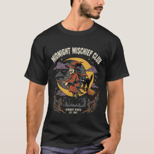 Halloween Mitternacht Hexenmisserat T-Shirt