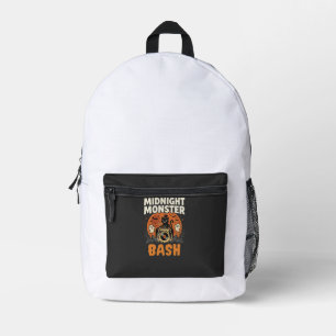 Halloween Mitternacht Monster Bash Bedruckter Rucksack