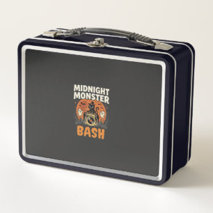 Halloween Mitternacht Monster Bash Metall Brotdose