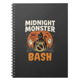 Halloween Mitternacht Monster Bash Notizblock