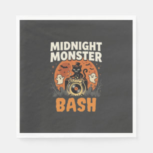 Halloween Mitternacht Monster Bash Serviette