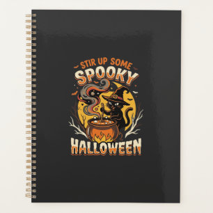 Halloween Mitternachts-Zauber-Magie Planer