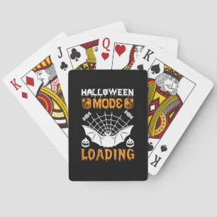 Halloween Mode Loading Geburtstag Spielkarten