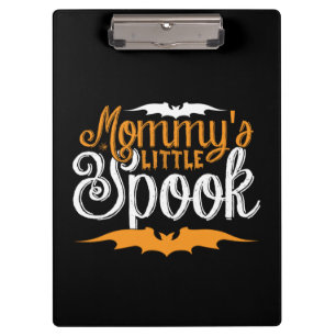 Halloween Mommys Little Spook Geburtstag Klemmbrett