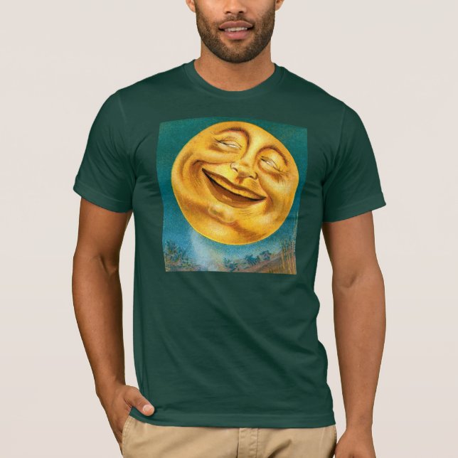 Halloween-Mond T-Shirt (Vorderseite)